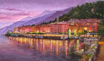  bella Pintura Art%C3%ADstica - Bellagio Noche Egeo Mediterráneo